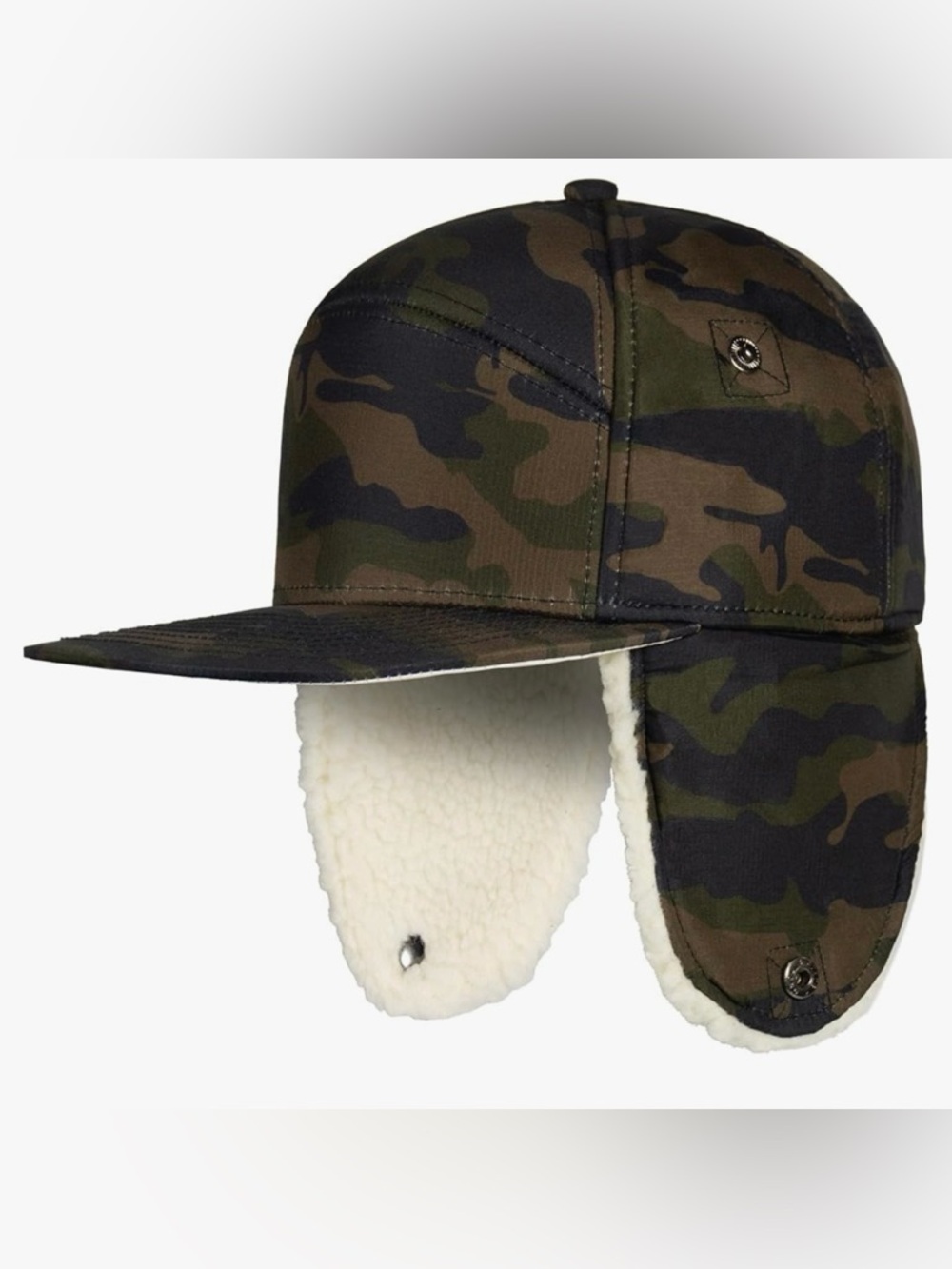 🆕 Camo Earflap Trapper Lumberjack Hat